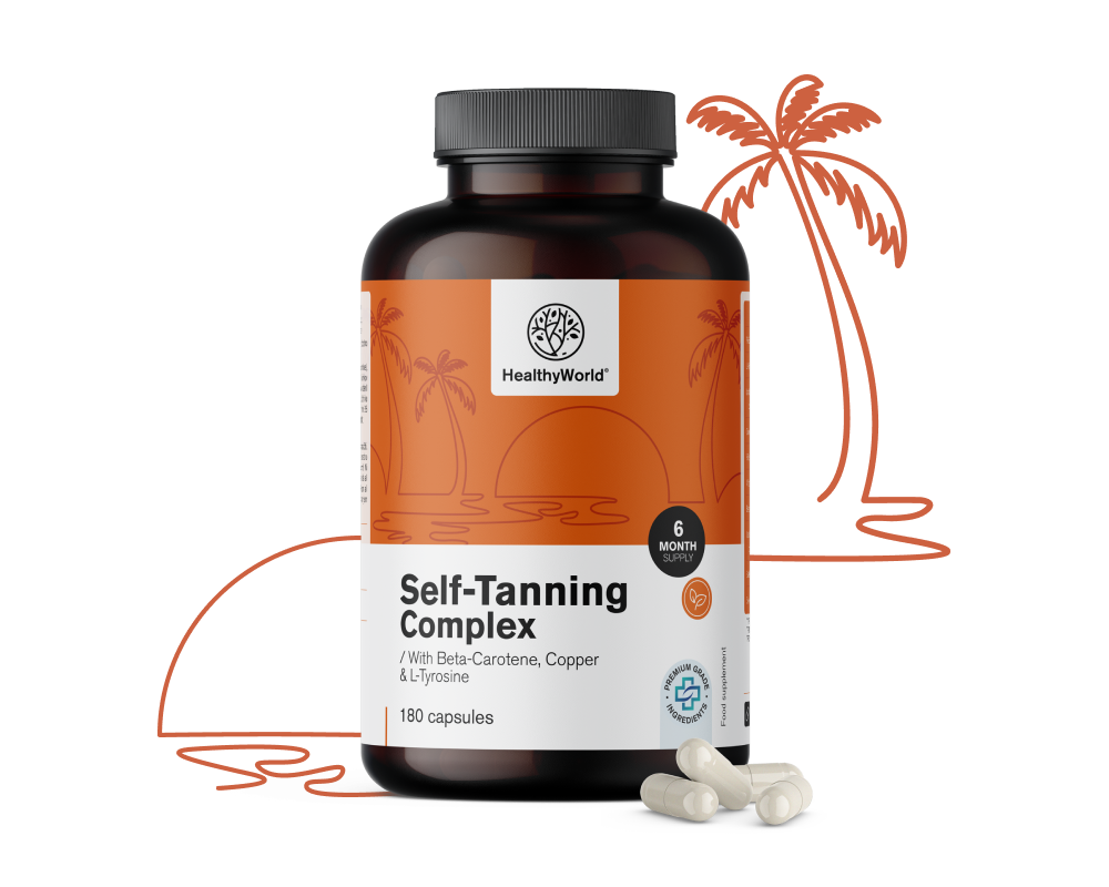 Self-Tanning Complex – soutien au bronzage naturel 
