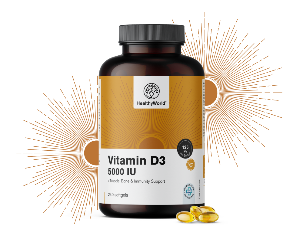 Vitamine D3 5000&nbsp;UI