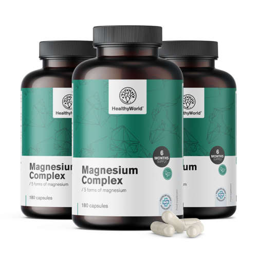 3x Magnezij kompleks, ukupno 540 kapsula