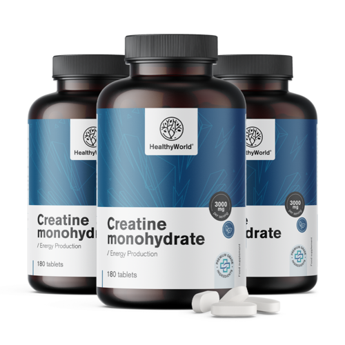 3x Kreatin monohidrat 3000 mg, ukupno 540 tableta