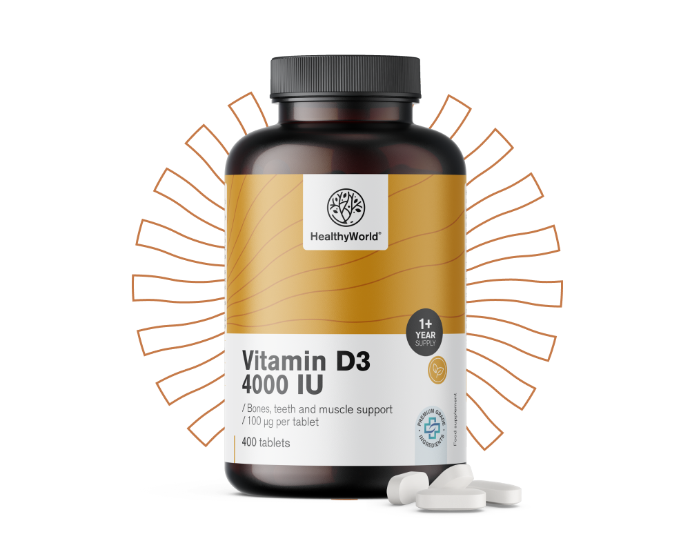 Vitamin D3 4000&nbsp;i.j.