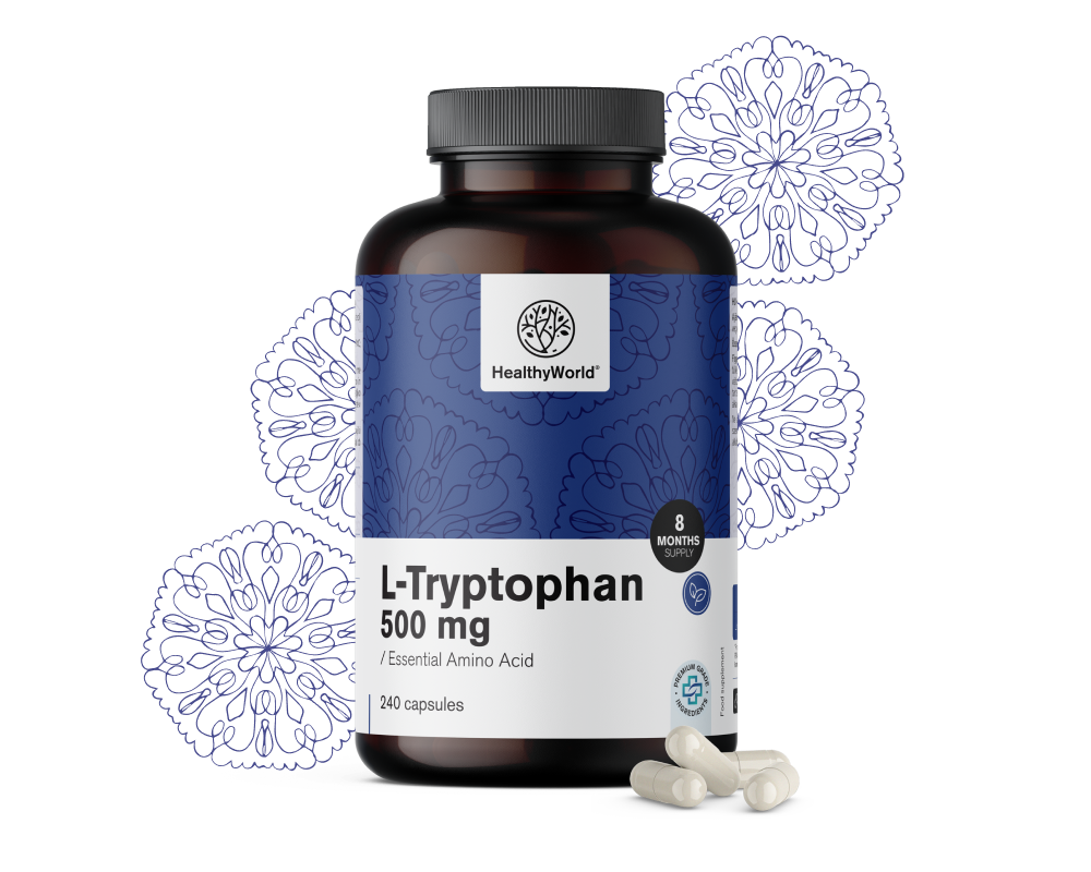 L-Triptofan 500&nbsp;mg
