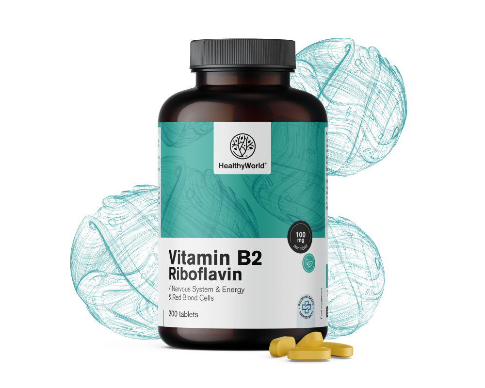 Vitamin B2 - riboflavin 100&nbsp;mg