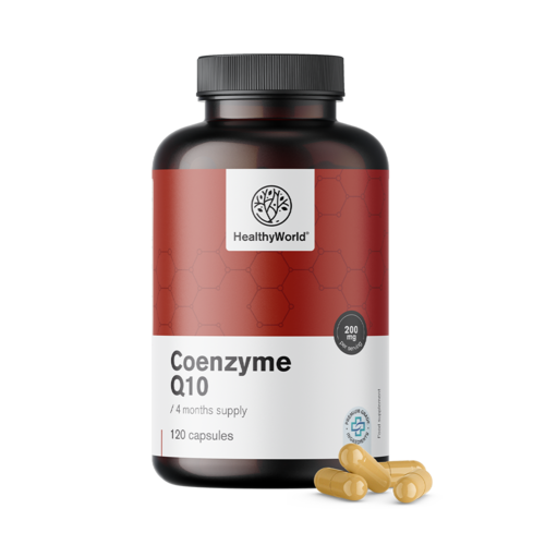 Coenzima Q10 200 mg, 120 cápsulas