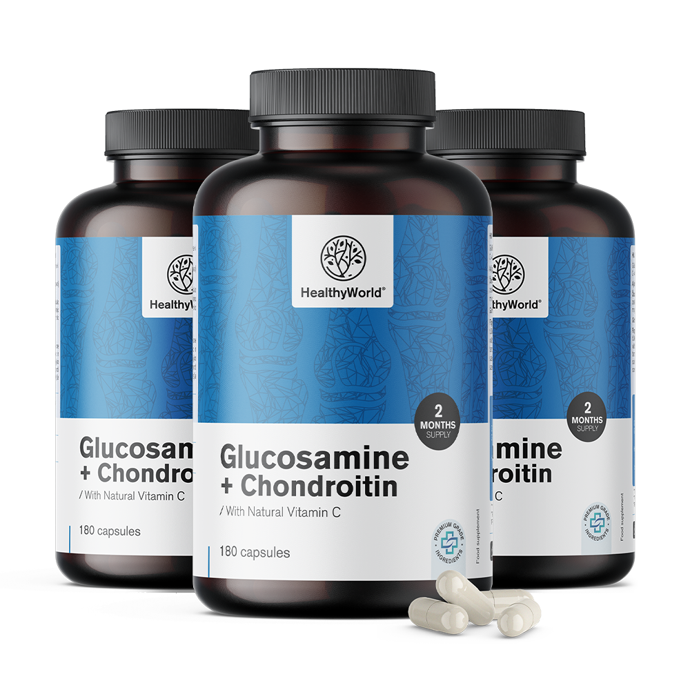 Glucosamina + Condroitina com Vitamina C