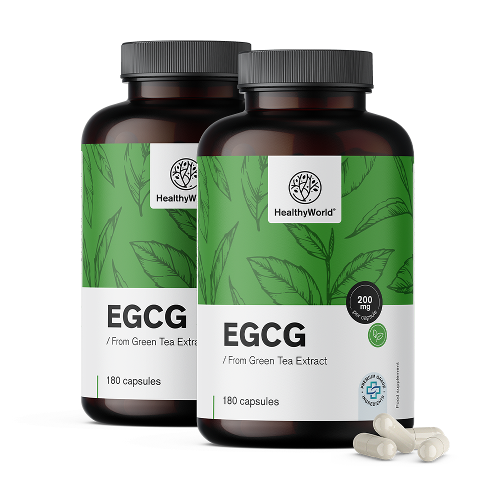 EGCG – do extrato de chá verde