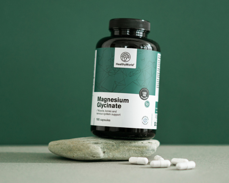 Glicinato de magnésio 250 mg