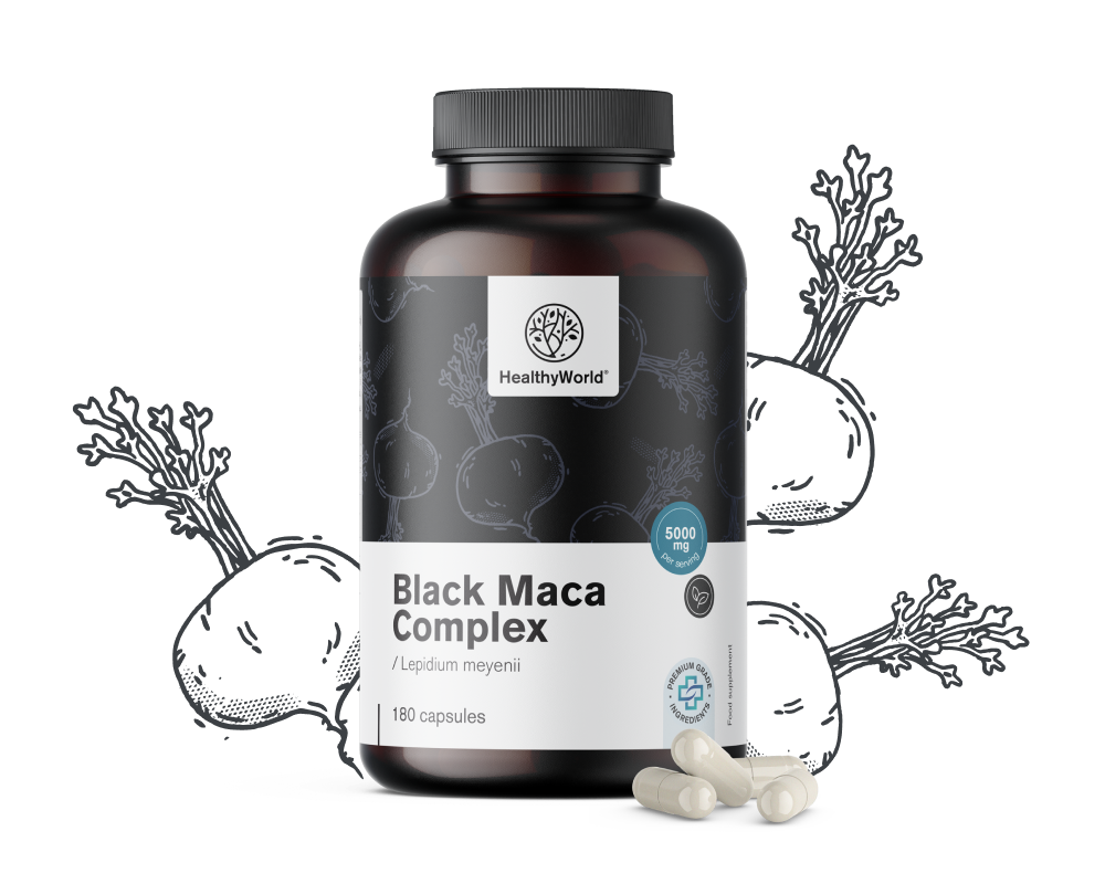 Complex de maca neagră 5000&nbsp;mg