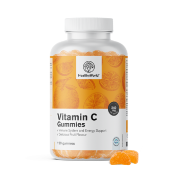 Vitamina C 240 mg, 120 de bomboane gumate