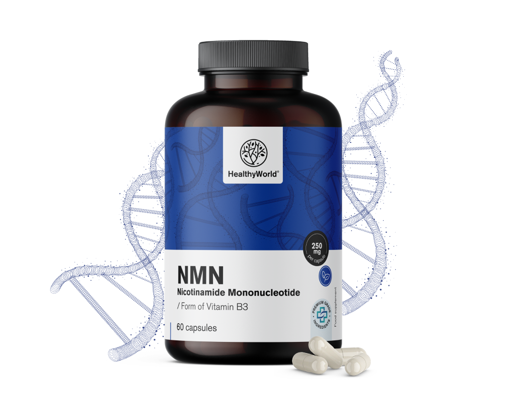 NMN - nicotinamidă mononucleotidă 250&nbsp;mg