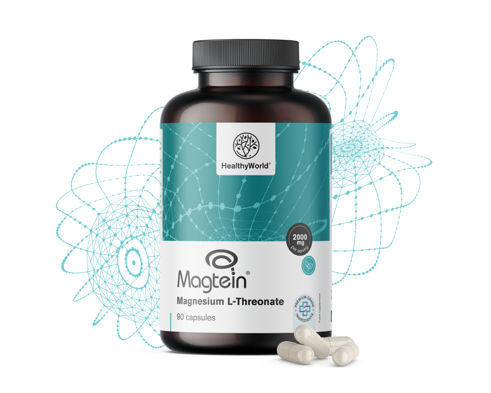 Magneziu L-treonat Magtein® 2000 mg.