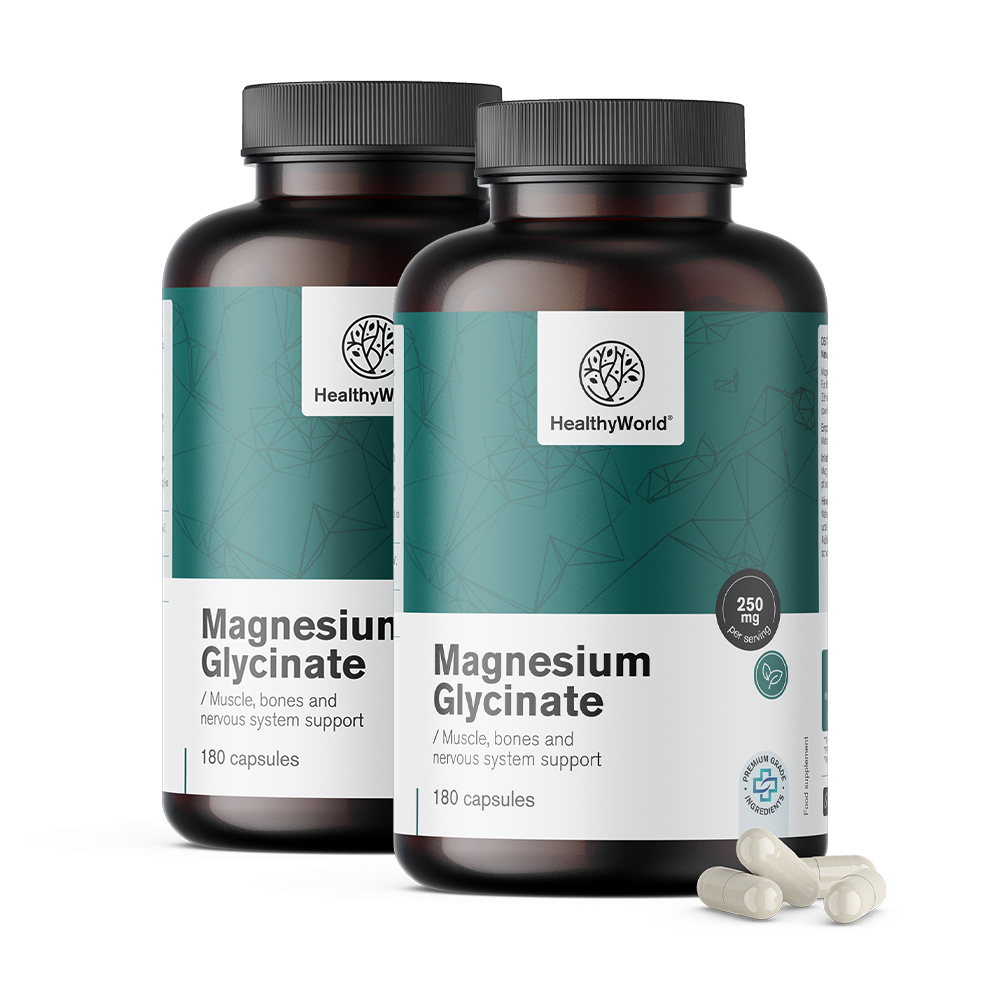 Magnesiumglycinaat in capsules