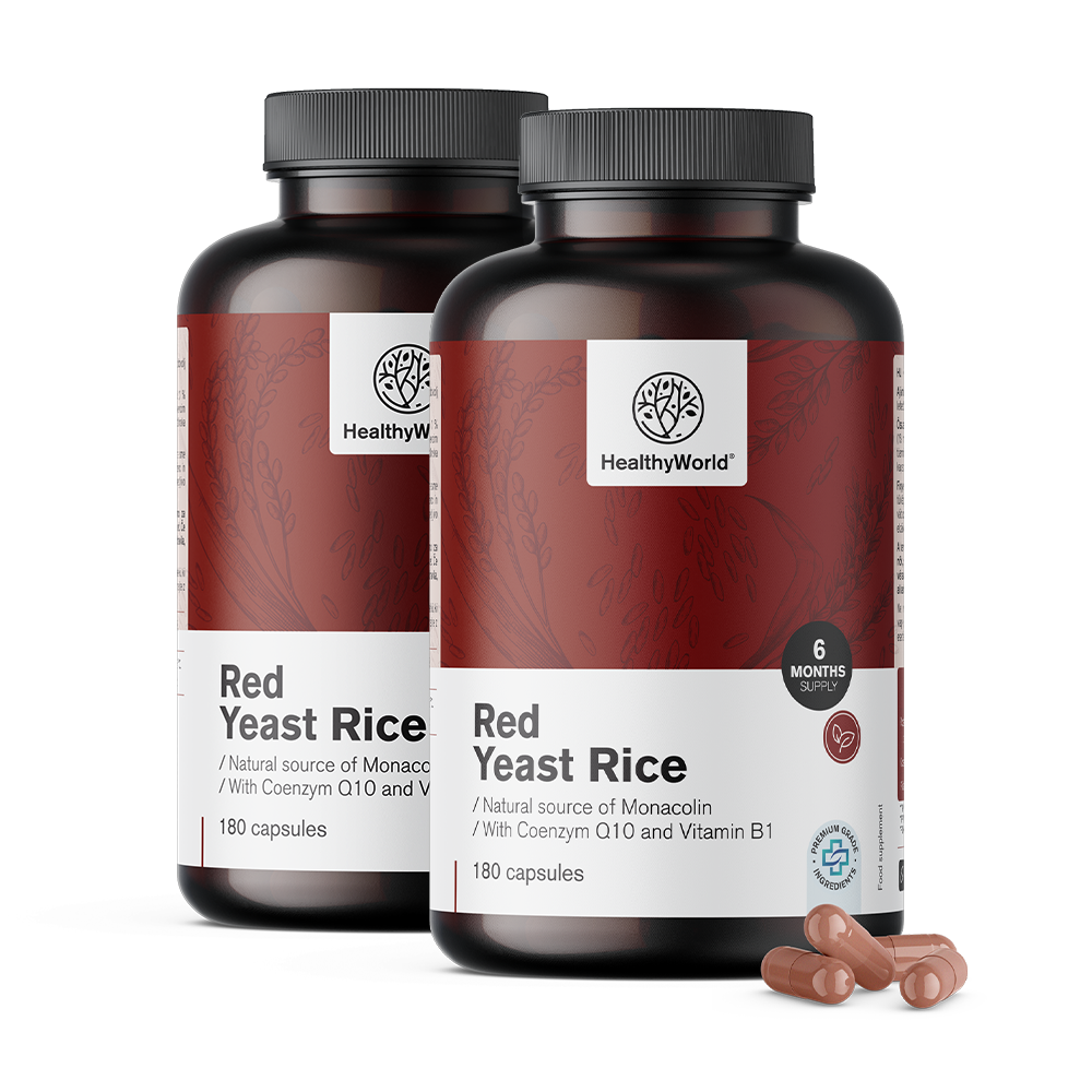 Rode gist rijst 250 mg