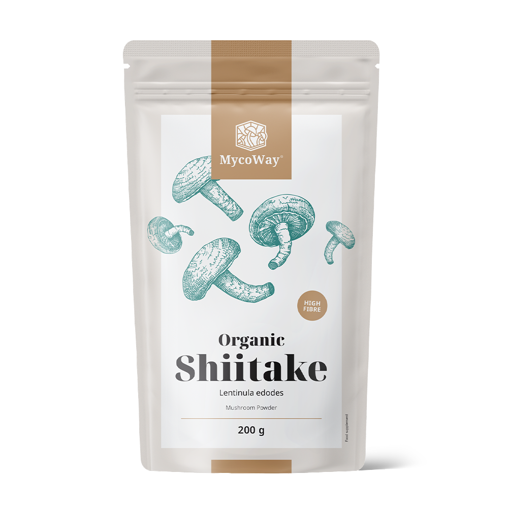 BIO Shiitake w proszku.