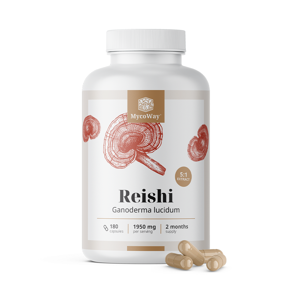 Reishi 1950 mg - extrakt 5:1.