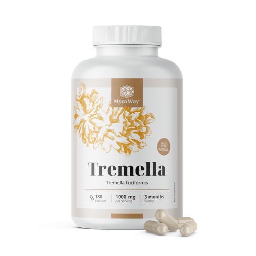 Tremella 1000 mg - Extract, 180 capsules
