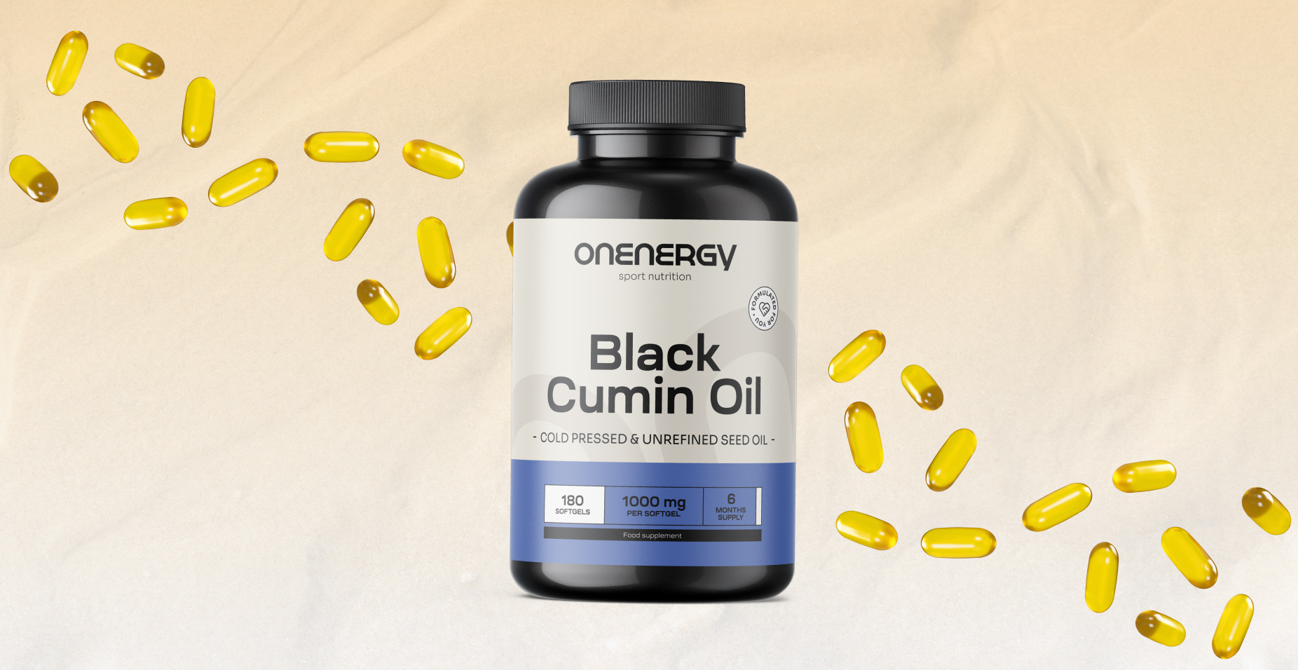 Feketekömény olaj 1000 mg