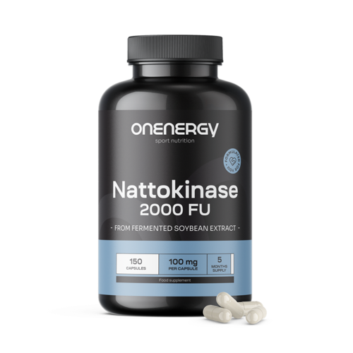 Nattokinaza 2000 FU, 150 kapsułek