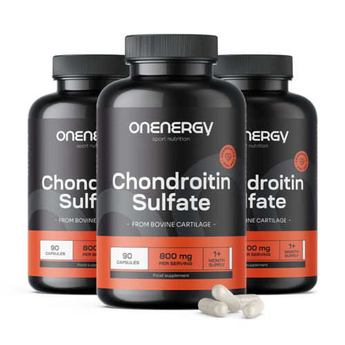 3x Sulfat de condroitină, total 270 de capsule