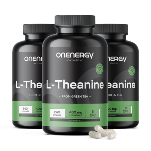 3x L-Théanine 400 mg, ensemble 720 gélules