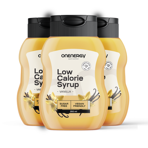 3x Sirop allégé avec édulcorants – vanille, ensemble 1050 ml