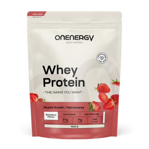 Whey protein sirutke - jagoda, 1000 g