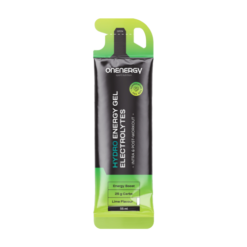 Hydro energetski gel s elektrolitima – limeta, 55 ml
