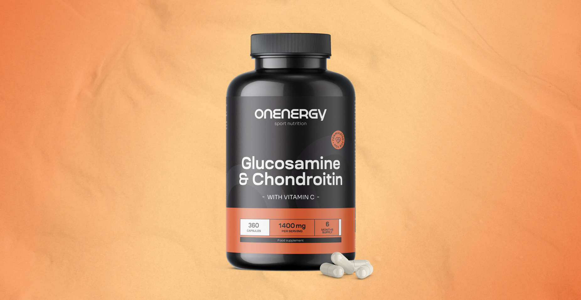 Glukozamín + chondroitín 1400 mg