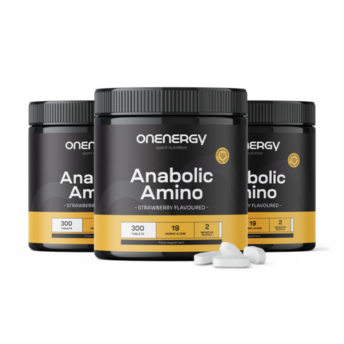 3x Anabolic Amino – complejo de aminoácidos anabólicos, en total 900 comprimidos