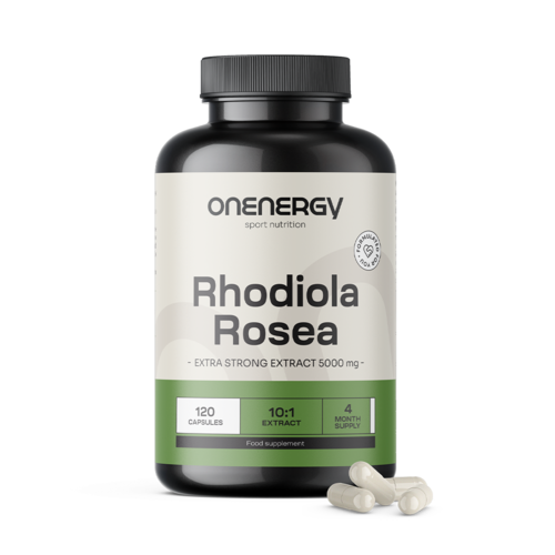Rodiola 5000 mg - extracto, 120 cápsulas
