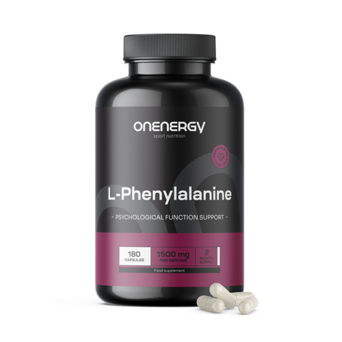 L-fenilalanina 1500 mg, 180 cápsulas