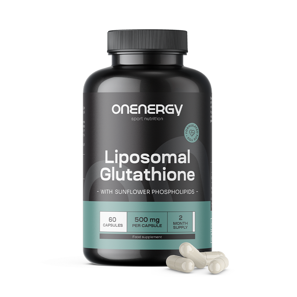 Glutatión liposomal 500 mg, 60 cápsulas