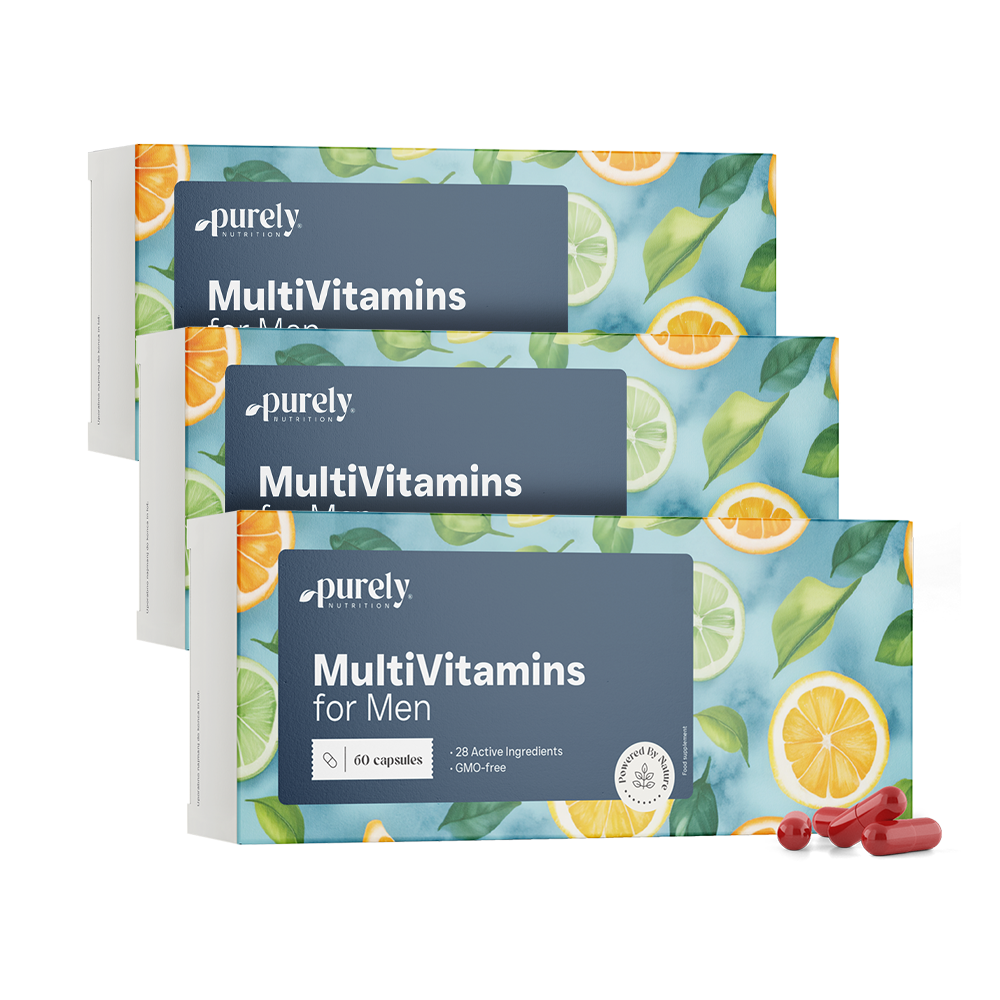 3x Multivitamine für Männer, zusammen 180 Kapseln