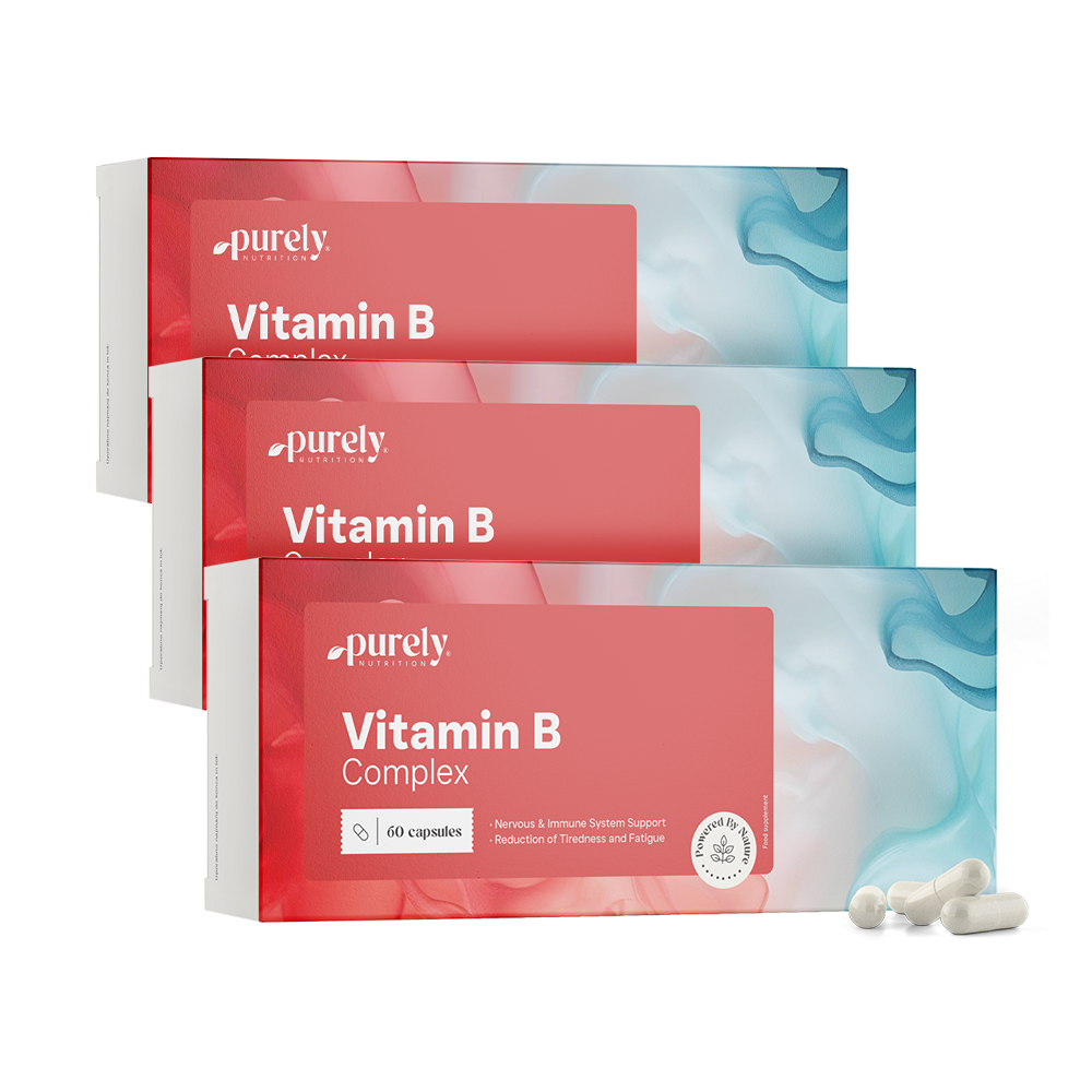 3x Vitamin B-Komplex, zusammen 180 Kapseln