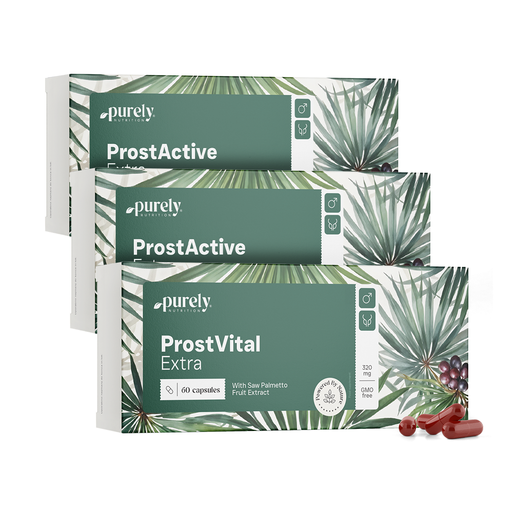 3x ProstVital Extra – mit Sägepalmenextrakt 320 mg, zusammen 180 Kapseln