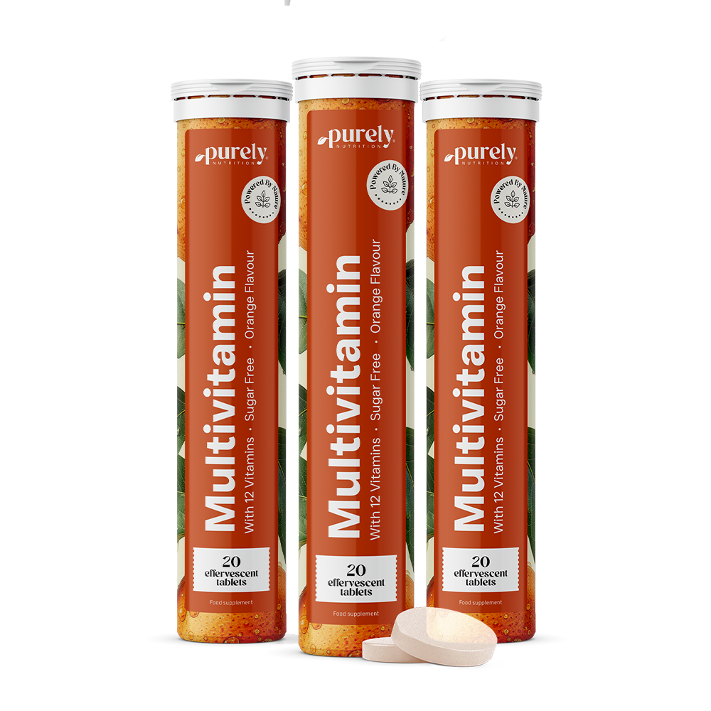 3x Multivitamine – Brausetabletten, zusammen 60 Brausetabletten