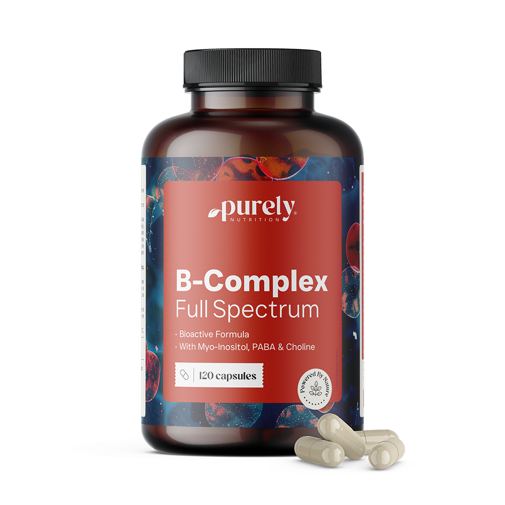 B-Komplex – das gesamte Spektrum der B-Vitamine, 120 Kapseln