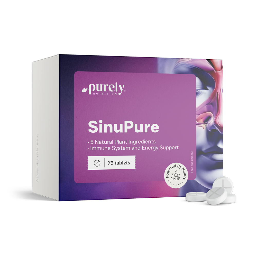 SinuPure - podpora 5 bylin, 75 tablet