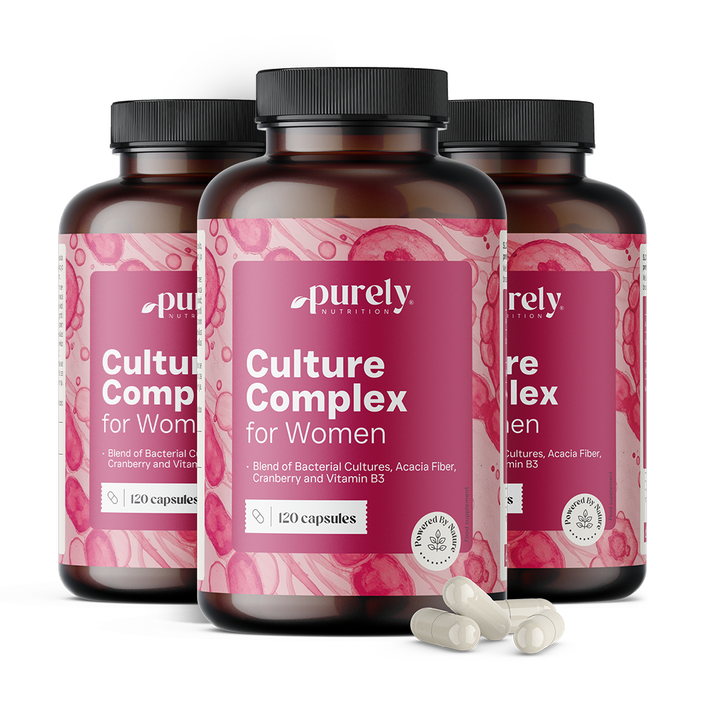 Komplex pro ženy s mikrobiologickými kulturami.