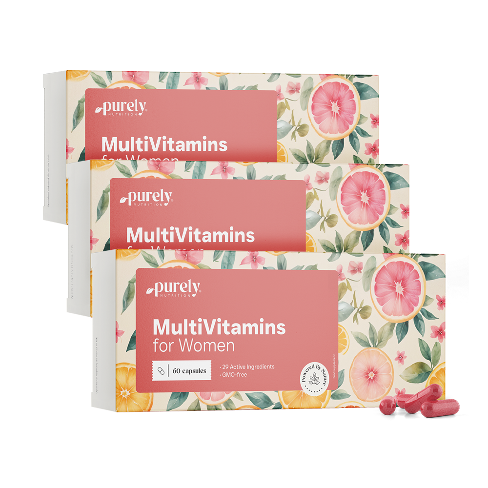 Multivitaminas para mujeres.