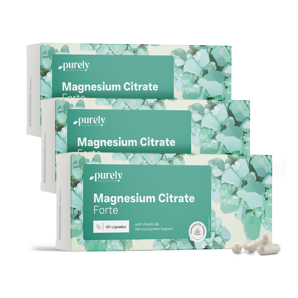 Citrato de magnesio Forte + vitamina B6.
