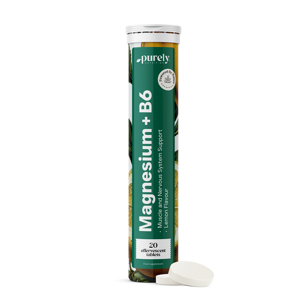Magnesio + vitamina B6 - tabletas efervescentes.