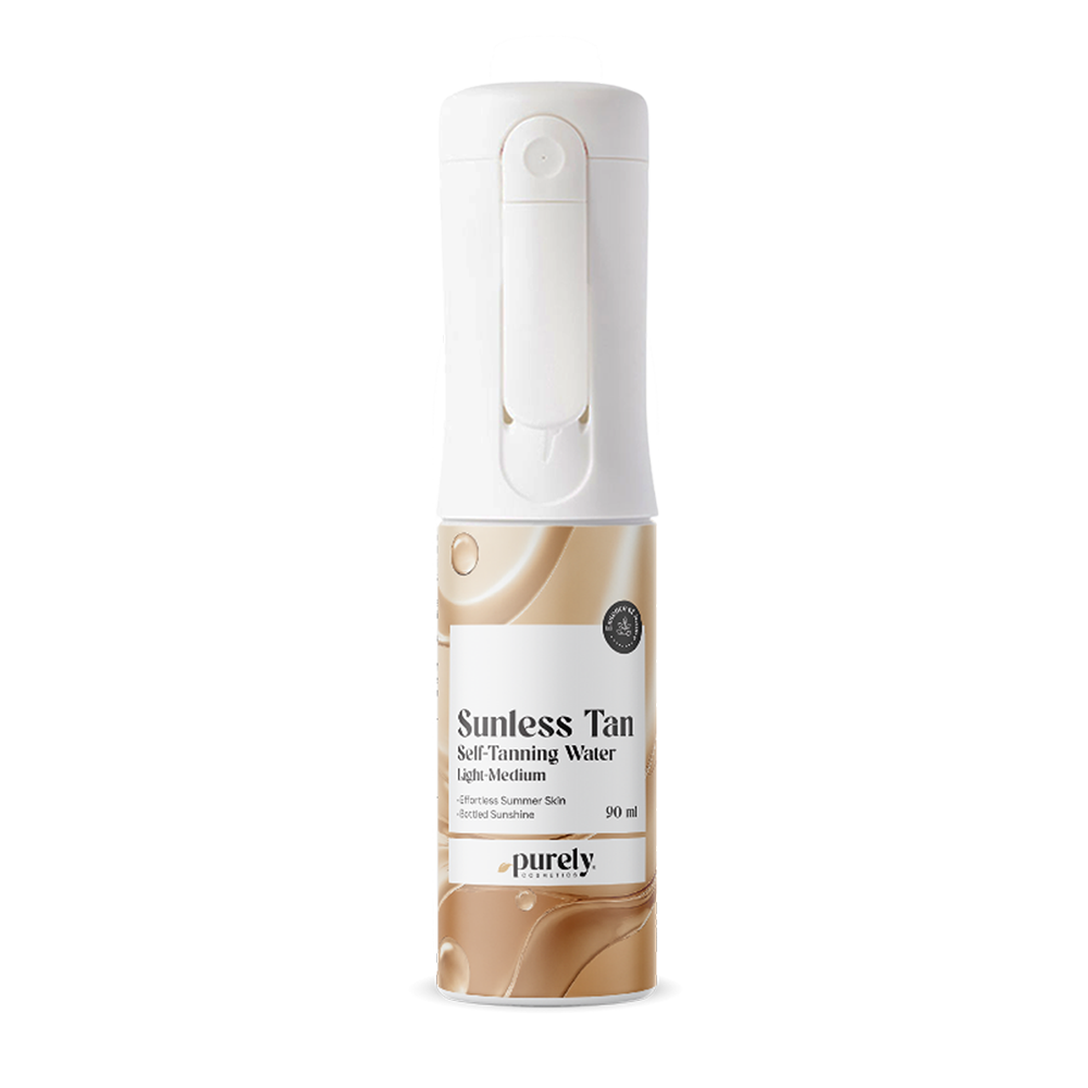 Sunless Tan – brume autobronzante pour le corps (Light–Medium), 90 ml
