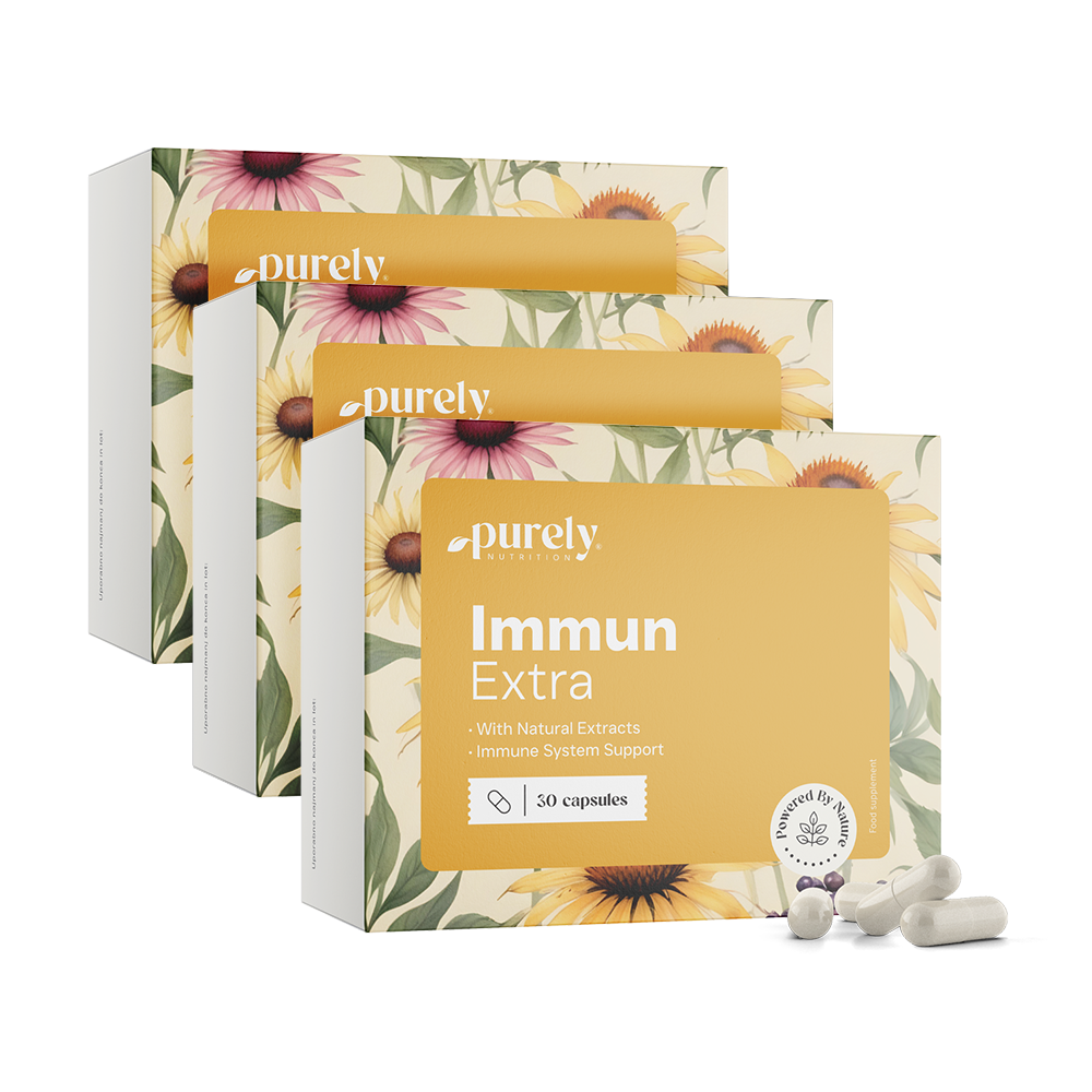 3x Immun Extra – pour le système immunitaire, ensemble 90 gélules