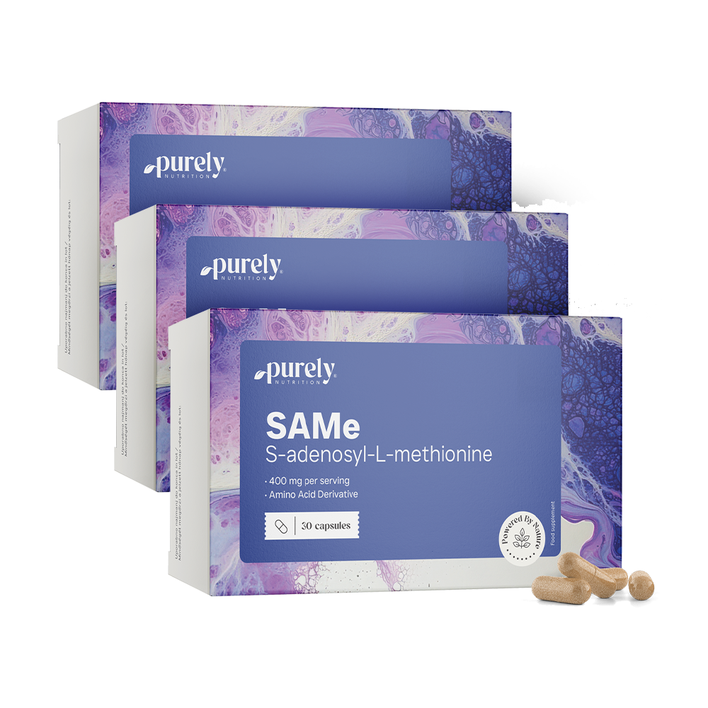 3x SAMe 400 mg, ensemble 90 gélules