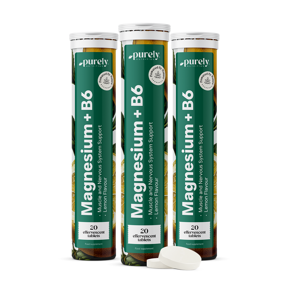 3x Magnésium + B6 – comprimés effervescents, ensemble 60 comprimés effervescents