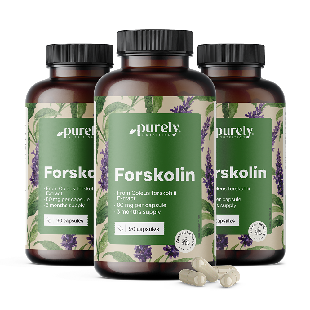 3x Forskoline 80 mg, ensemble 270 gélules